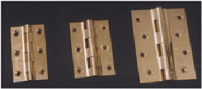 BRASS RAILWAY HINGES 2.6 mm (1/8)